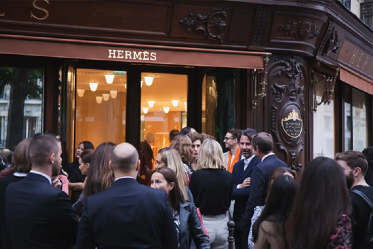 Un jardin d'automne pour Hermès