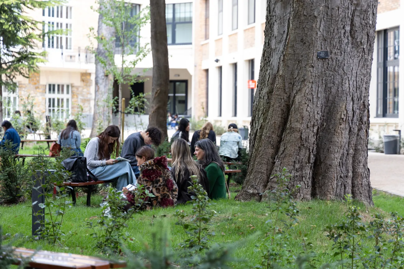 etudiant campus art