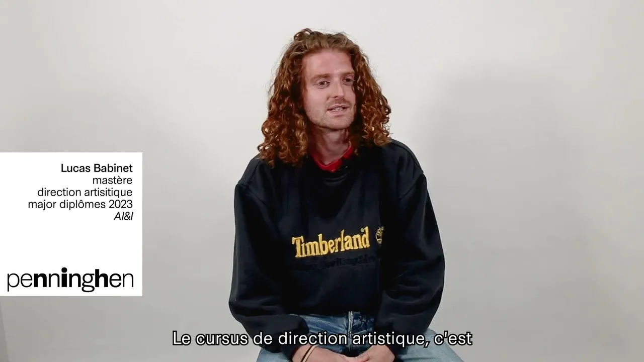 Preview image for the gge video "Témoignage - Filière Direction Artistique, par Lucas".